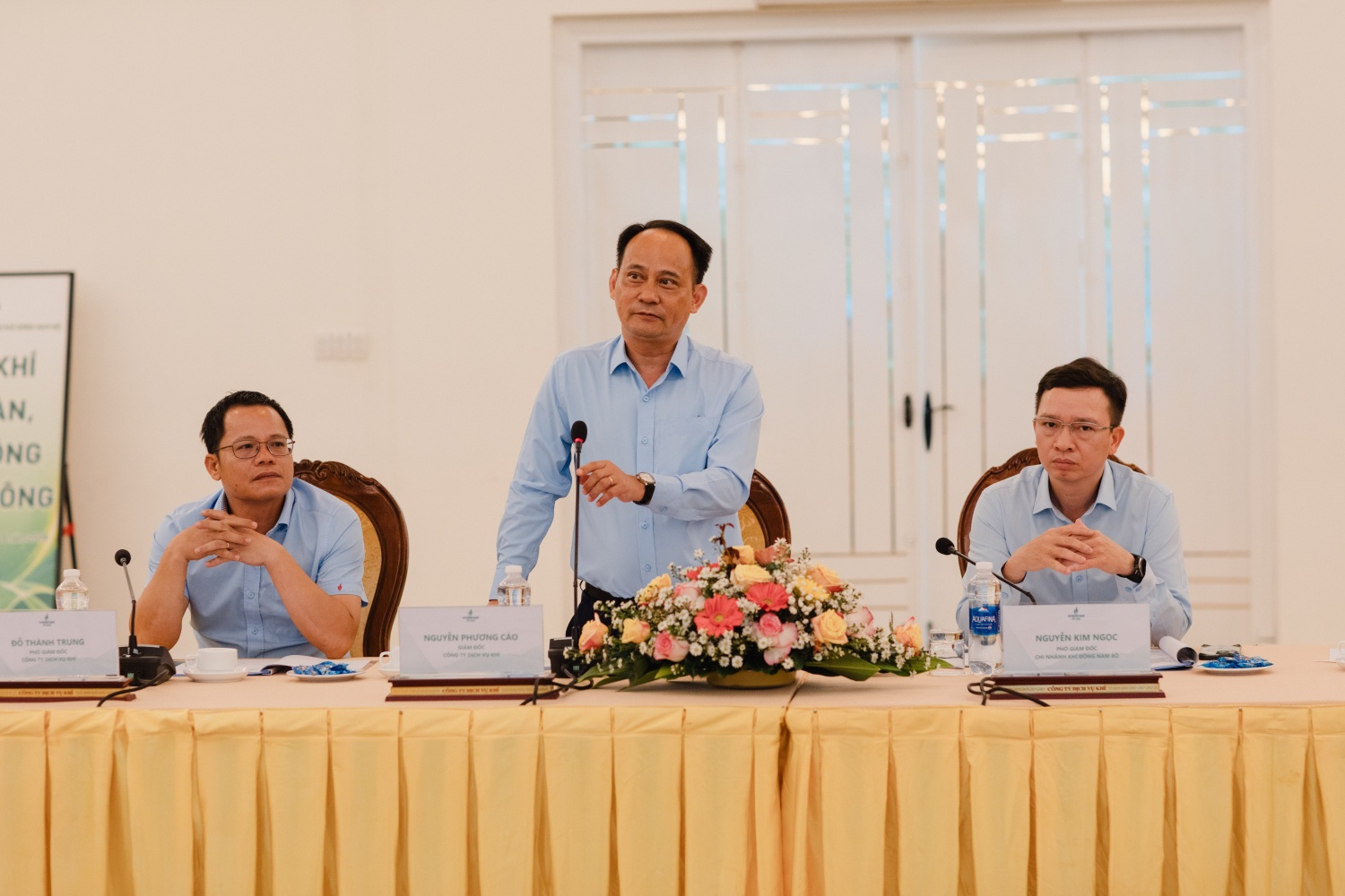 Ông Nguyễn Phương Cảo – Giám đốc DVK phát biểu khai mạc Chương trình