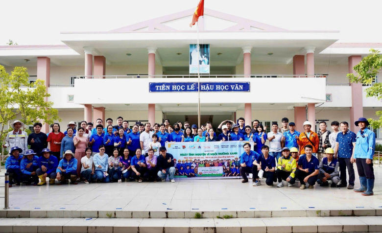 Đoàn thanh niên PV GAS COATING cùng các đơn vị bạn