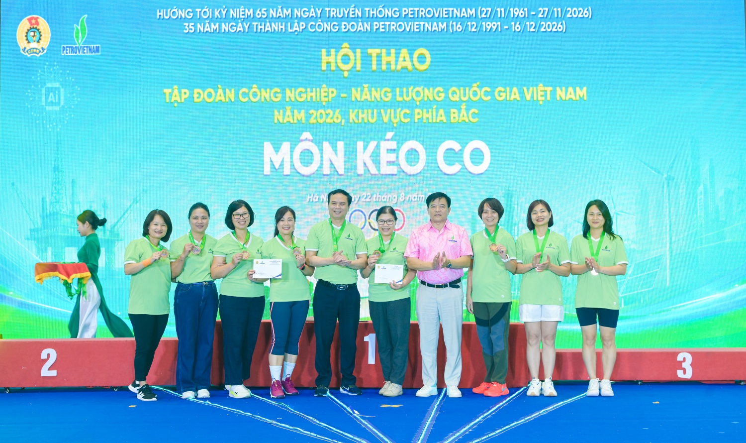 Hội thao PETROVIETNAM khu vực phía Bắc 2026: Những cảm xúc đọng lại sau mỗi cuộc tranh tài