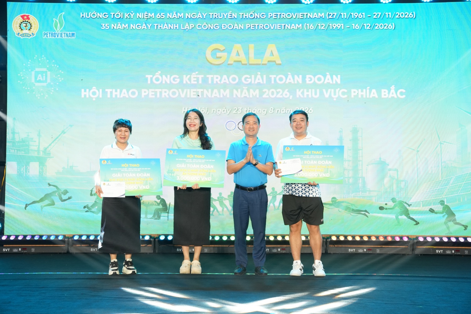 Bế mạc Hội thao PETROVIETNAM 2026, khu vực phía Bắc: Lan tỏa tinh thần đoàn kết