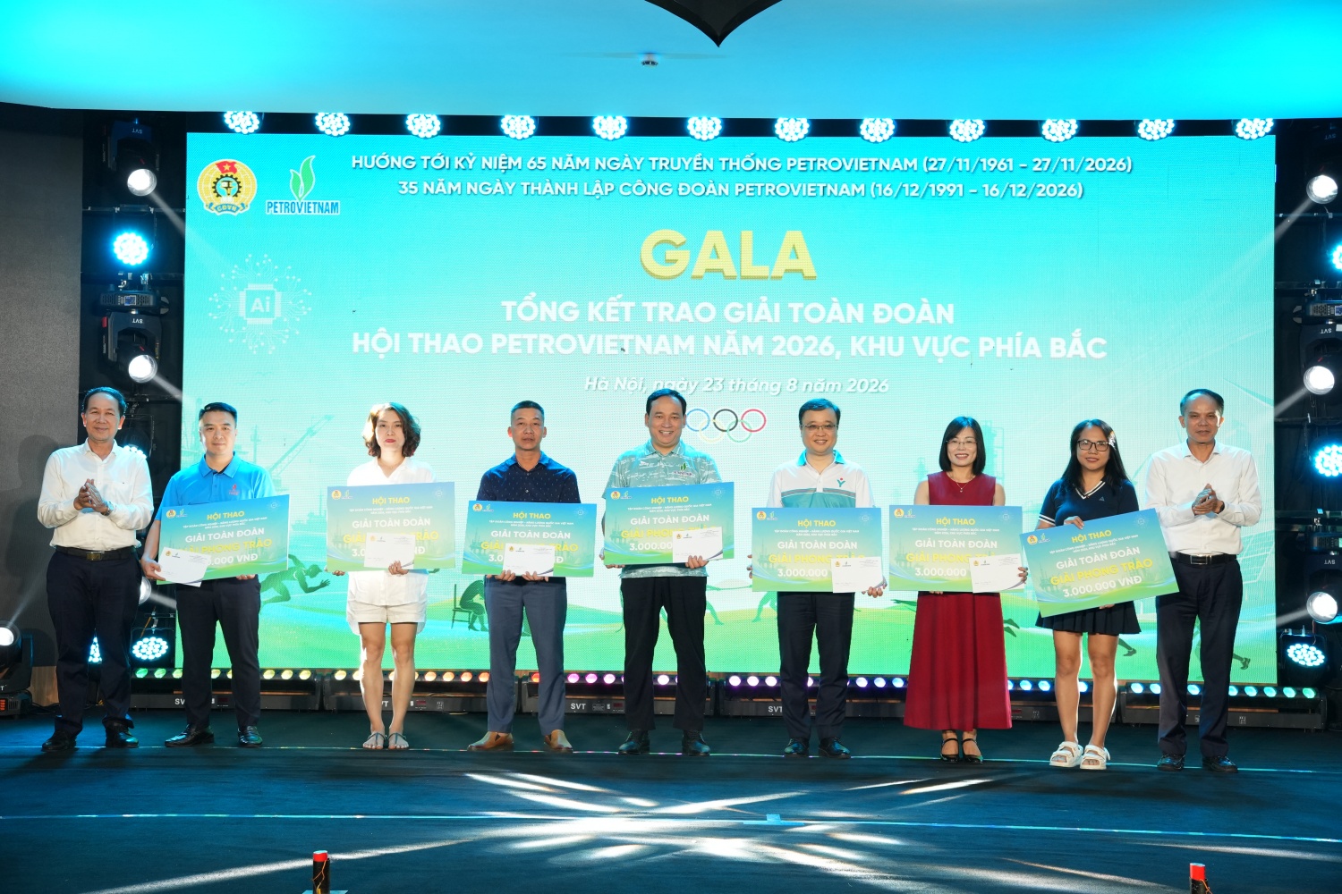 Bế mạc Hội thao PETROVIETNAM 2026, khu vực phía Bắc: Lan tỏa tinh thần đoàn kết