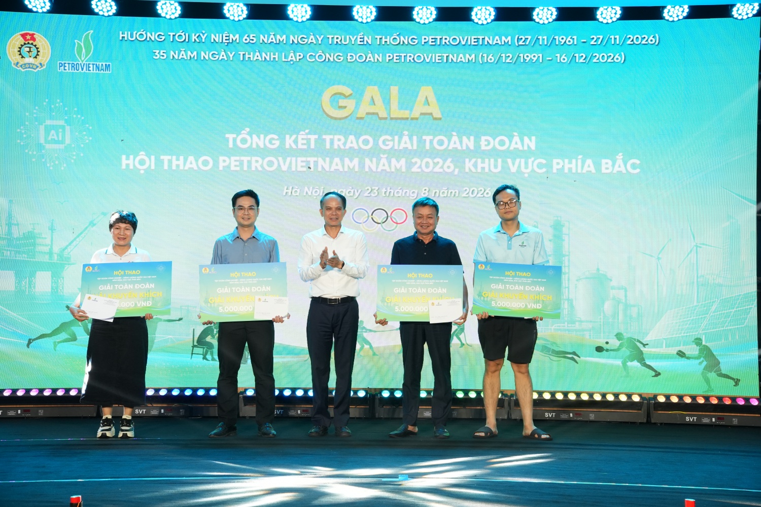Bế mạc Hội thao PETROVIETNAM 2026, khu vực phía Bắc: Lan tỏa tinh thần đoàn kết