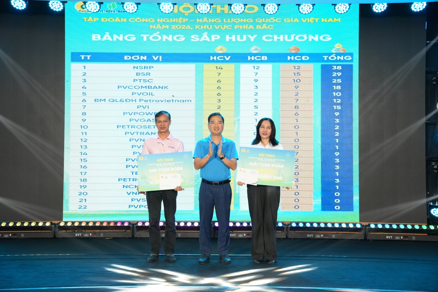 BSR đạt thành tích Nhì toàn đoàn tại Hội thao PETROVIETNAM 2026 khu vực phía Bắc
