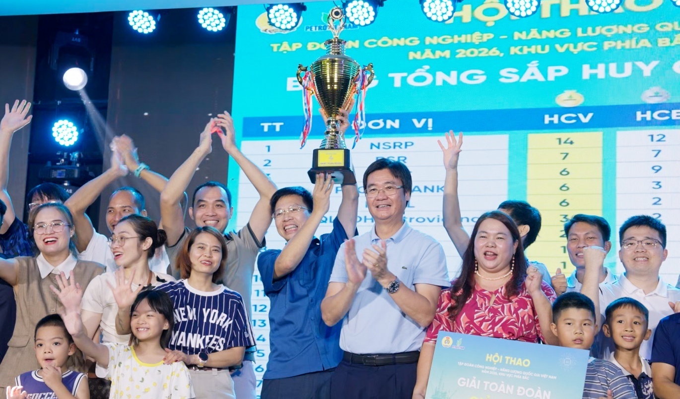 [VIDEO] Bế mạc Hội thao PETROVIETNAM 2026 khu vực phía Bắc