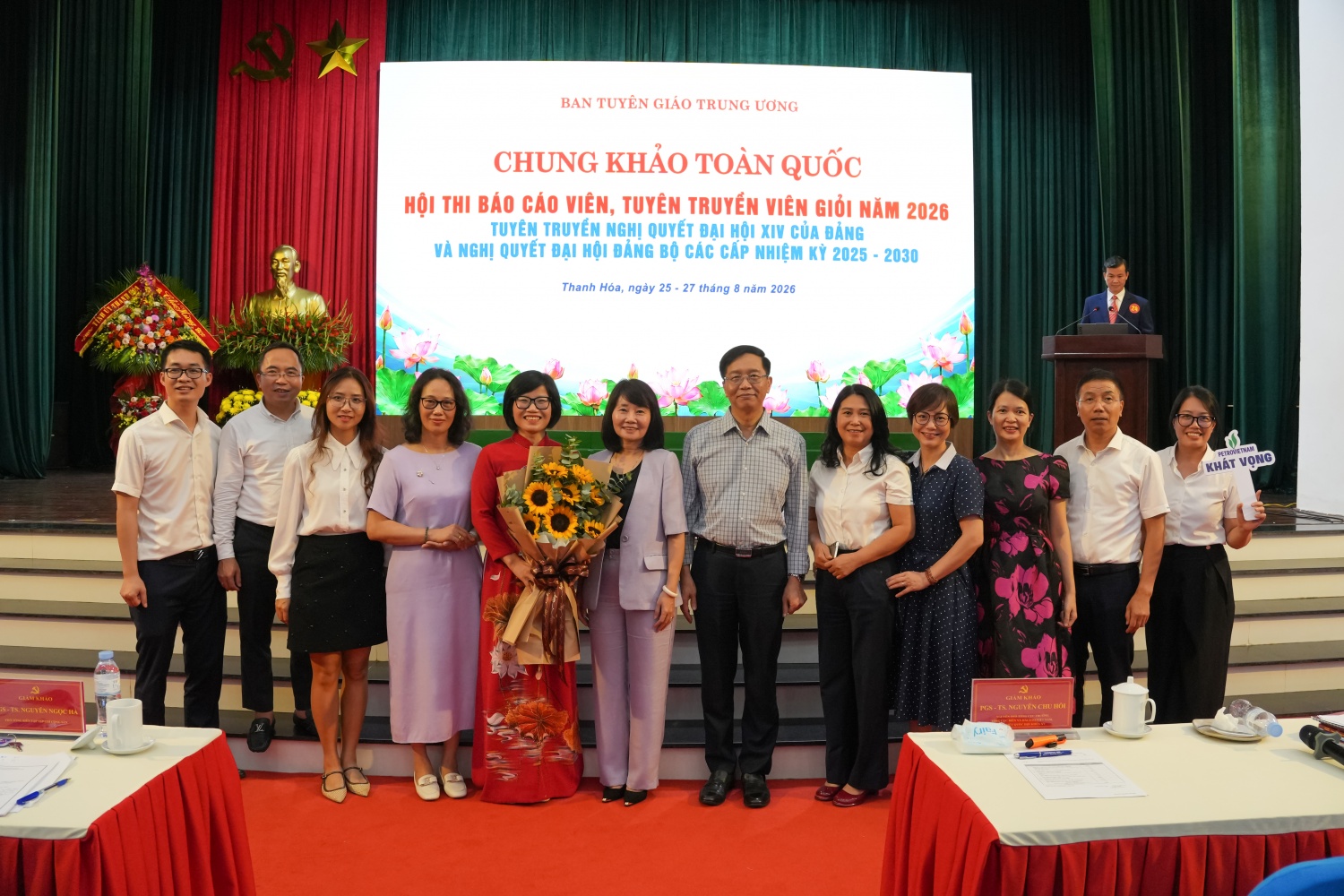 Cán bộ PETROVIETNAM giành giải Nhì Hội thi Báo cáo viên, tuyên truyền viên giỏi toàn quốc năm 2026