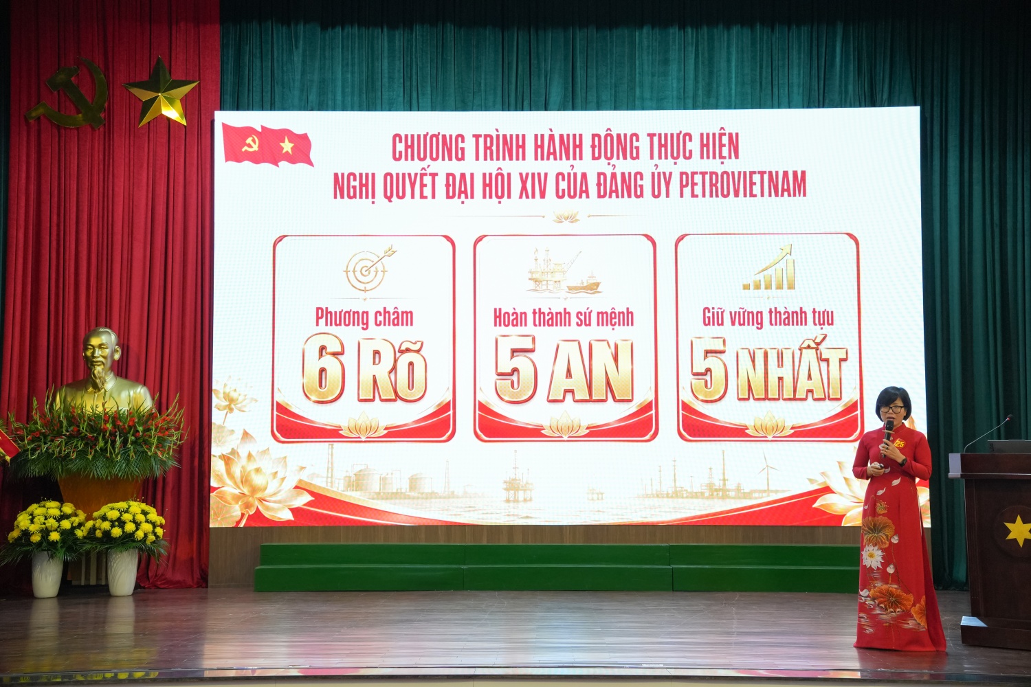 Cán bộ PETROVIETNAM giành giải Nhì Hội thi Báo cáo viên, tuyên truyền viên giỏi toàn quốc năm 2026
