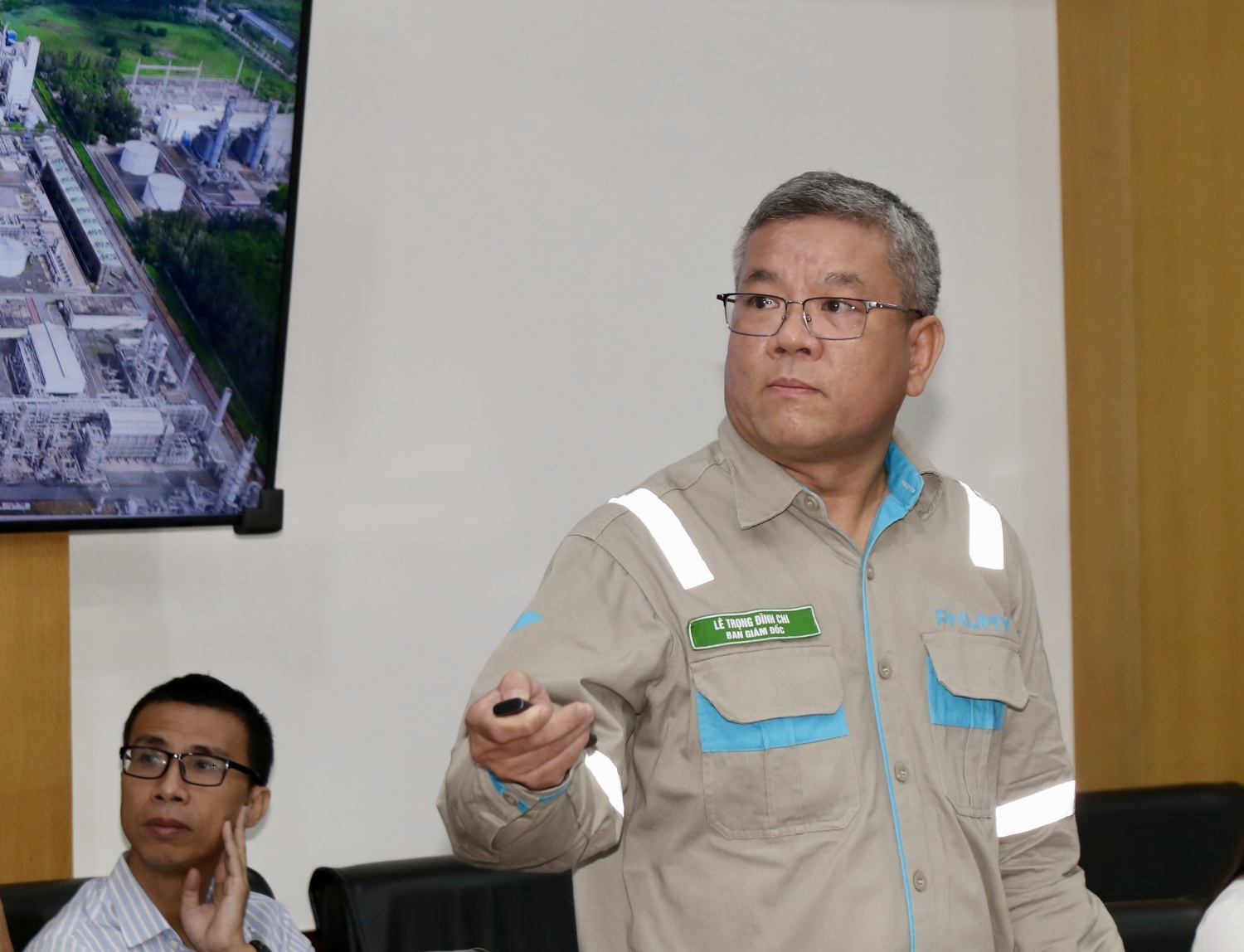 Tổng Giám đốc PETROVIETNAM Lê Mạnh Cường kiểm tra hoạt động tại NM Đạm Phú Mỹ, NMĐ Nhơn Trạch 3&4