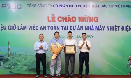 PTSC đạt mốc 2 triệu giờ làm việc an toàn tại Dự án Long Phú 1