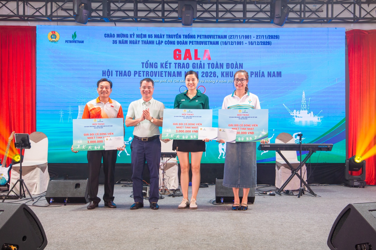 Dấu ấn rực rỡ tại Hội thao PETROVIETNAM 2026 khu vực phía Nam: Lan tỏa tinh thần 
