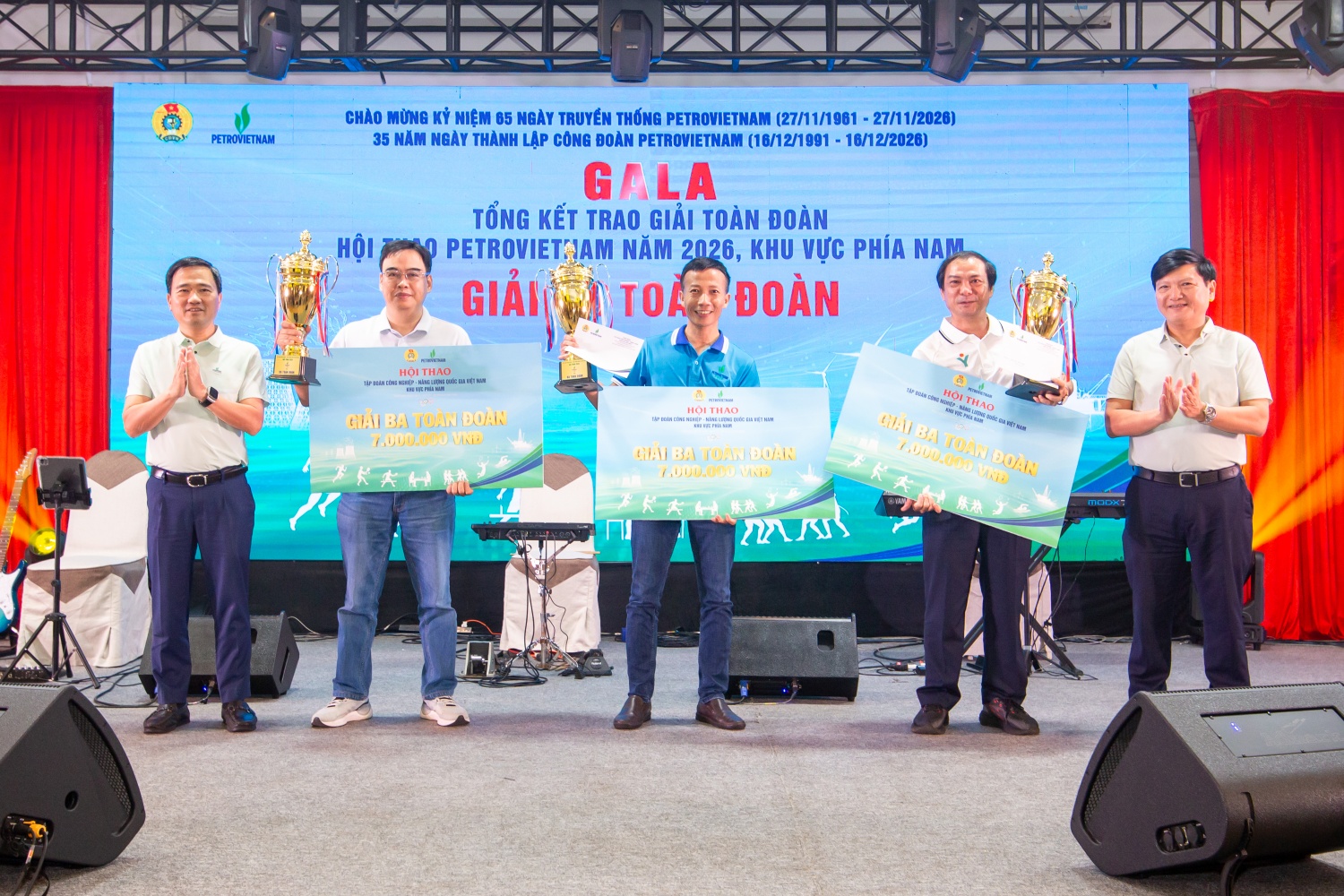 Dấu ấn rực rỡ tại Hội thao PETROVIETNAM 2026 khu vực phía Nam: Lan tỏa tinh thần 