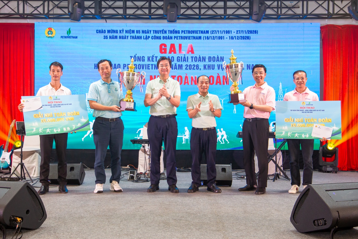 Dấu ấn rực rỡ tại Hội thao PETROVIETNAM 2026 khu vực phía Nam: Lan tỏa tinh thần 
