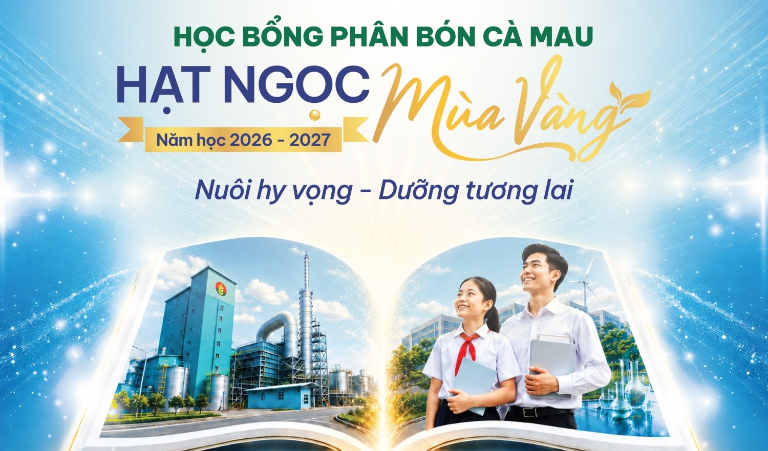 Phân bón Cà Mau tiếp sức học sinh, sinh viên trong năm học mới