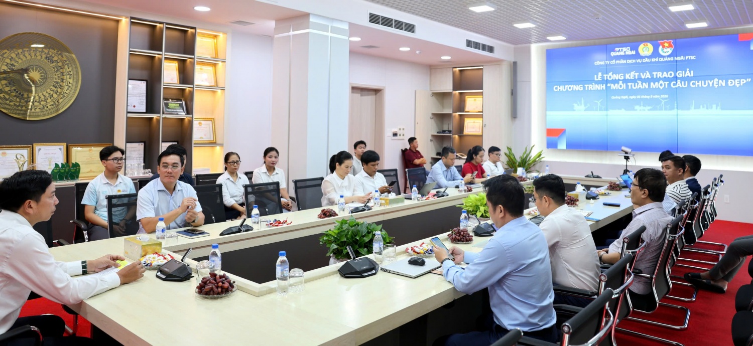 “Mỗi tuần một câu chuyện đẹp” lan tỏa văn hóa PTSC Quảng Ngãi “Mỗi tuần một câu chuyện đẹp” lan tỏa văn hóa PTSC Quảng Ngãi