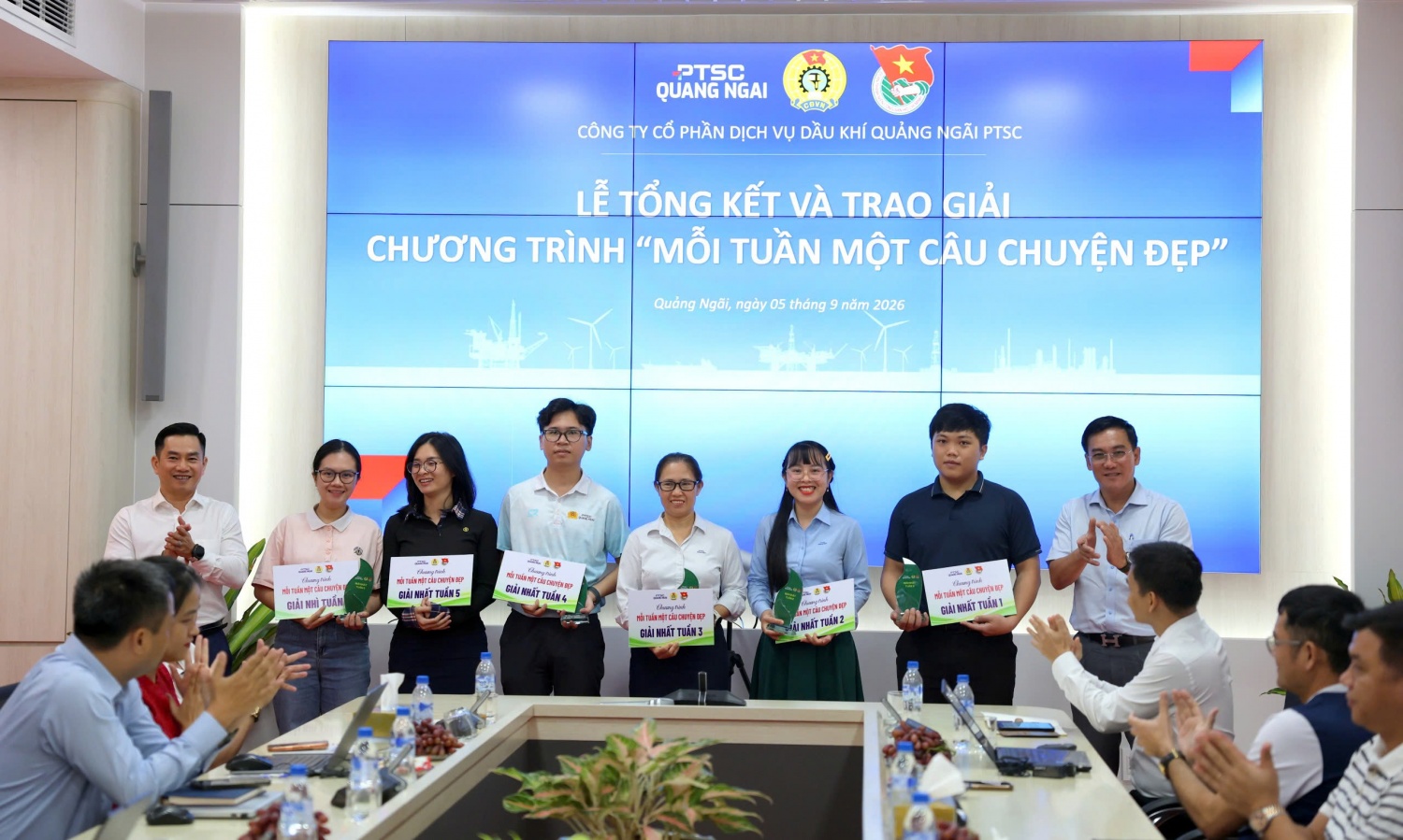 “Mỗi tuần một câu chuyện đẹp” lan tỏa văn hóa PTSC Quảng Ngãi “Mỗi tuần một câu chuyện đẹp” lan tỏa văn hóa PTSC Quảng Ngãi