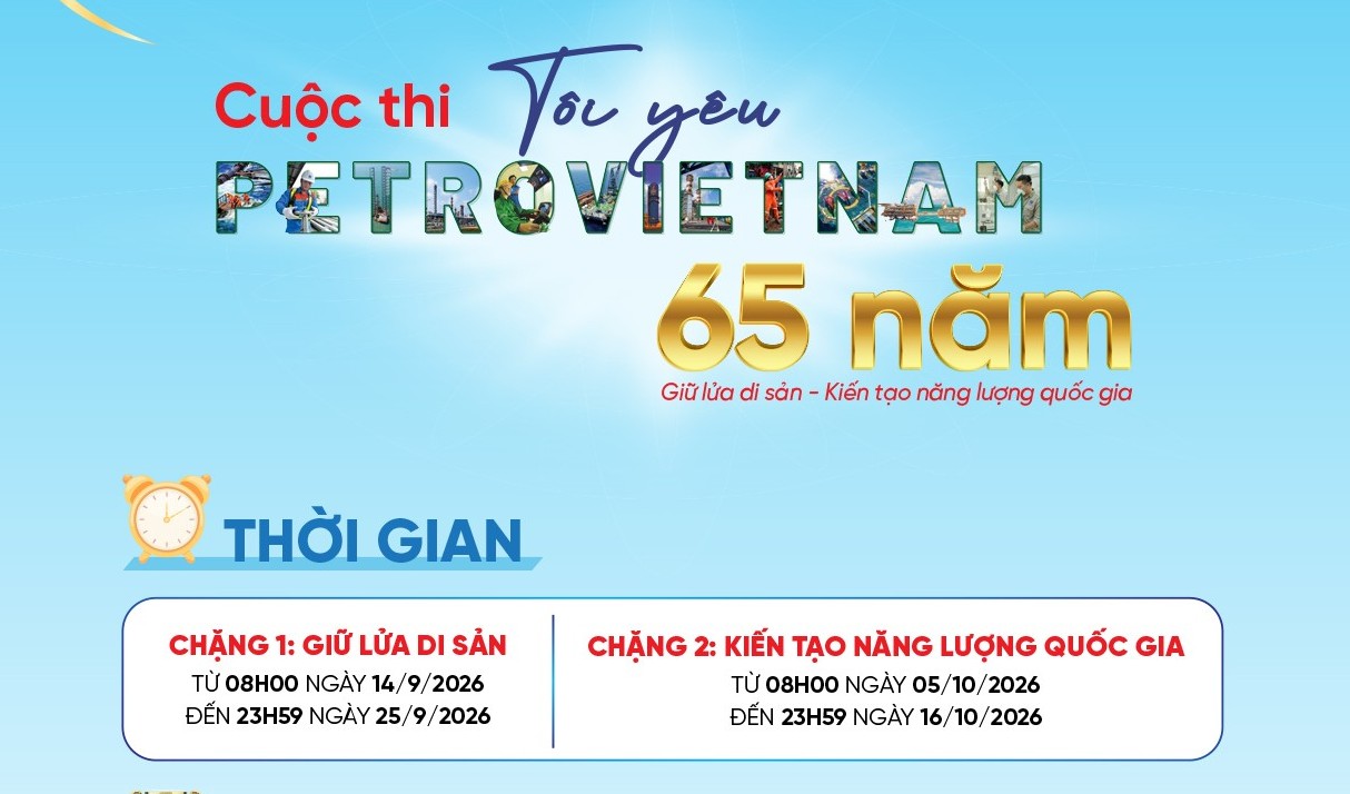 Cuộc thi “Tôi yêu PETROVIETNAM”: Những điều cần biết để chinh phục các chặng thi