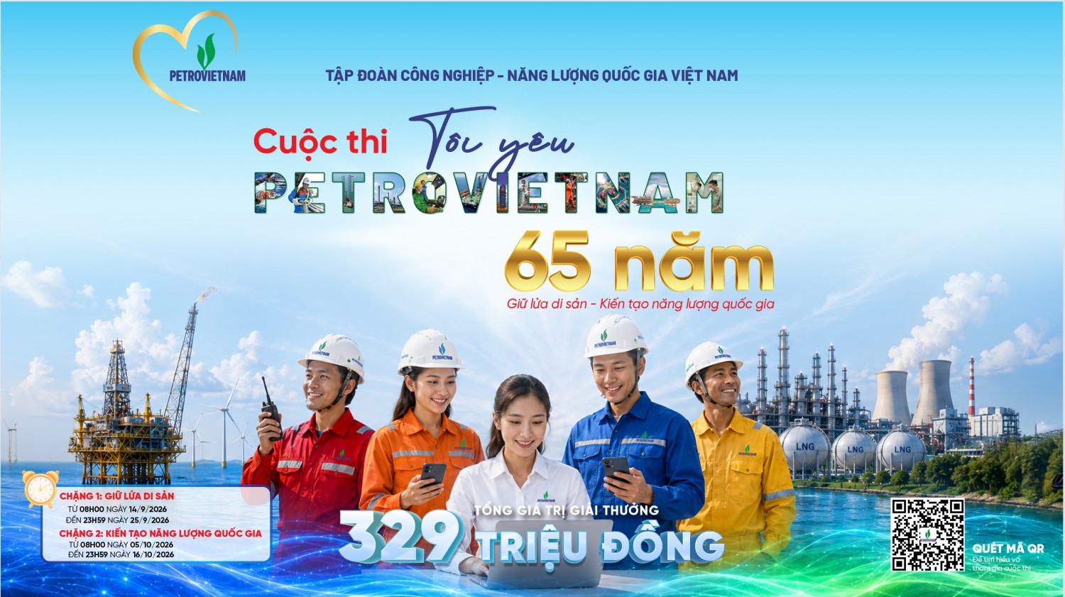 Cuộc thi “Tôi yêu PETROVIETNAM”: Những điều cần biết để chinh phục các chặng thi