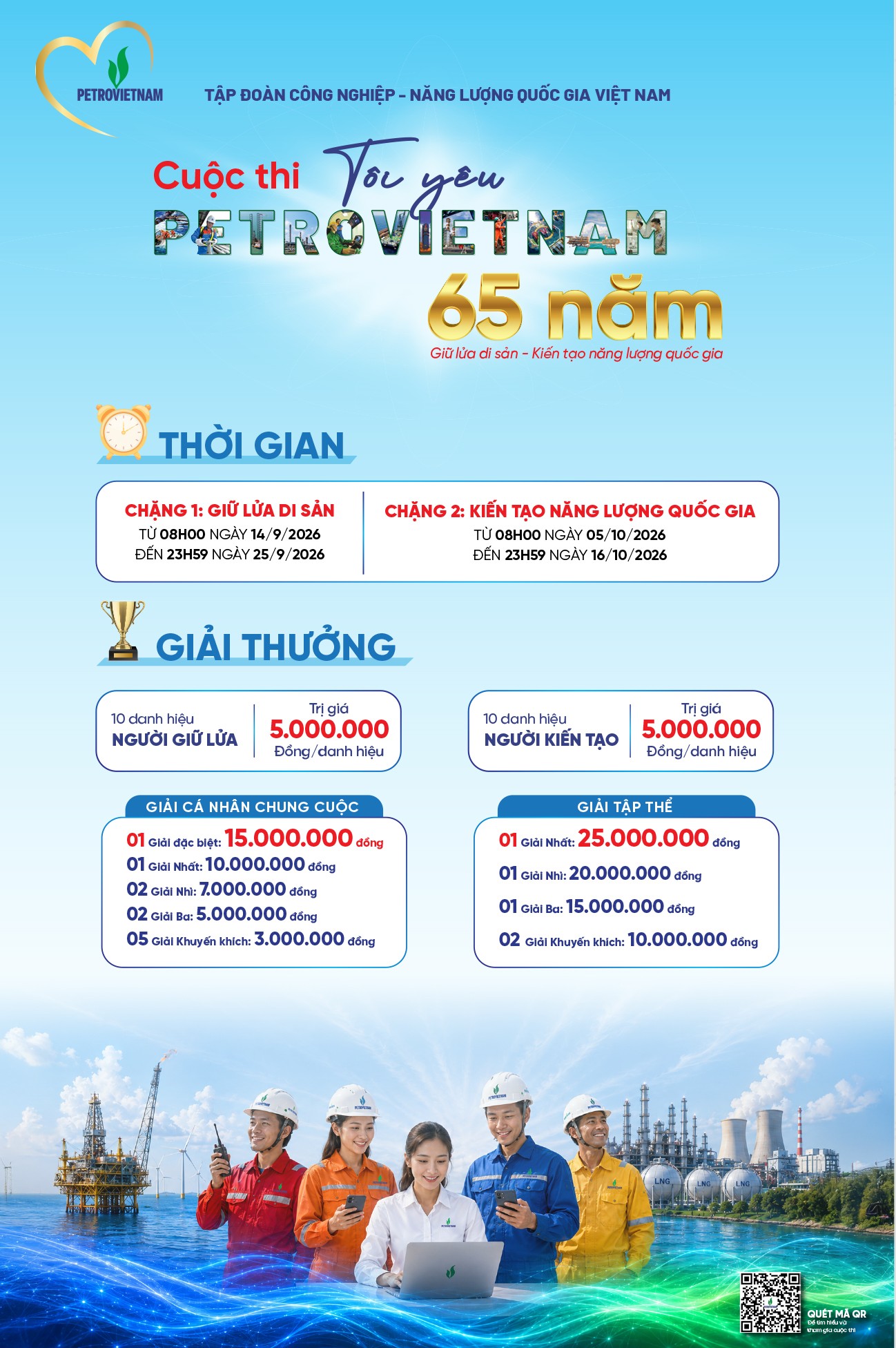 Cuộc thi “Tôi yêu PETROVIETNAM”: Những điều cần biết để chinh phục các chặng thi