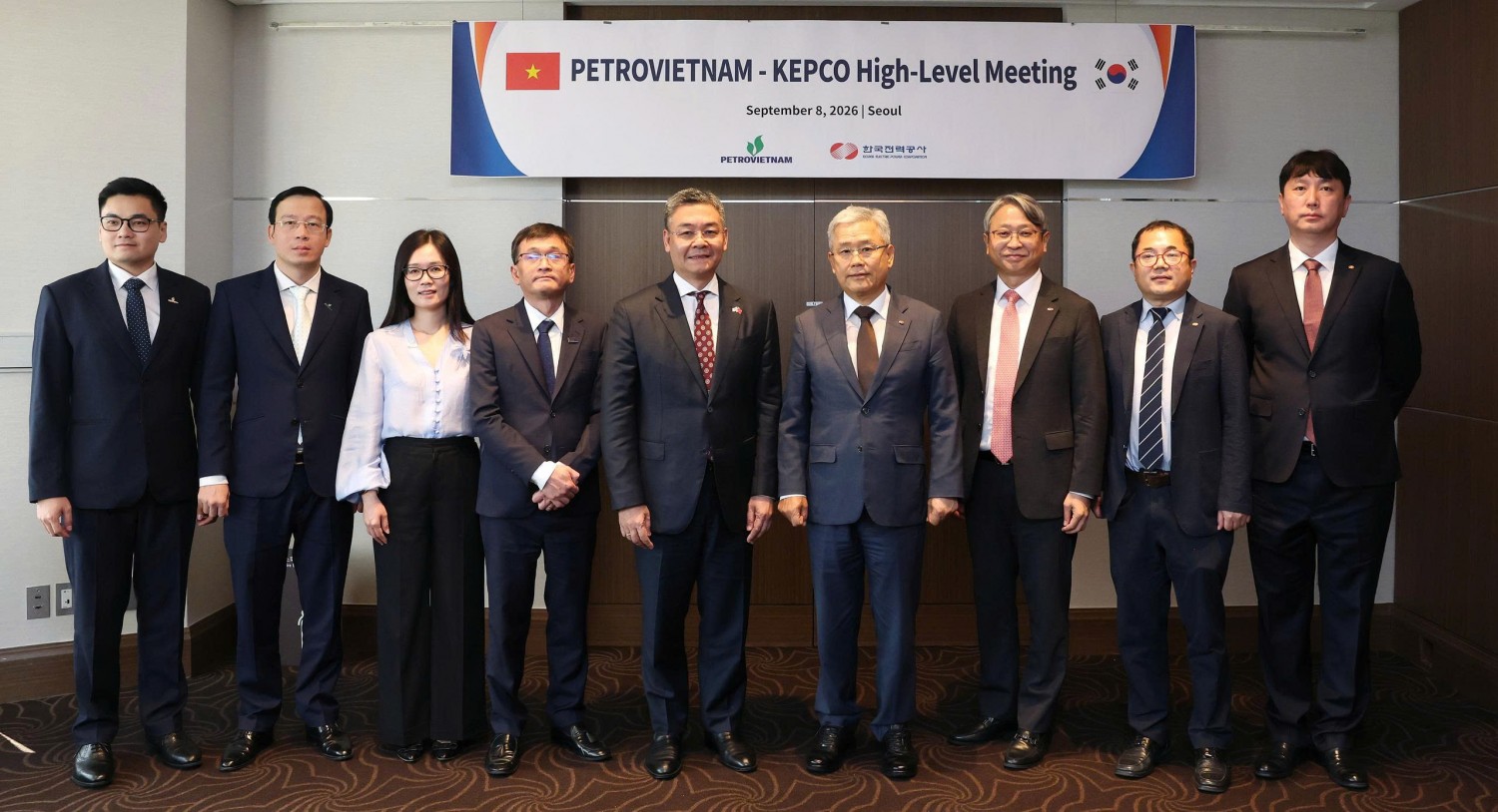PETROVIETNAM tăng cường hợp tác năng lượng với các đối tác Hàn Quốc