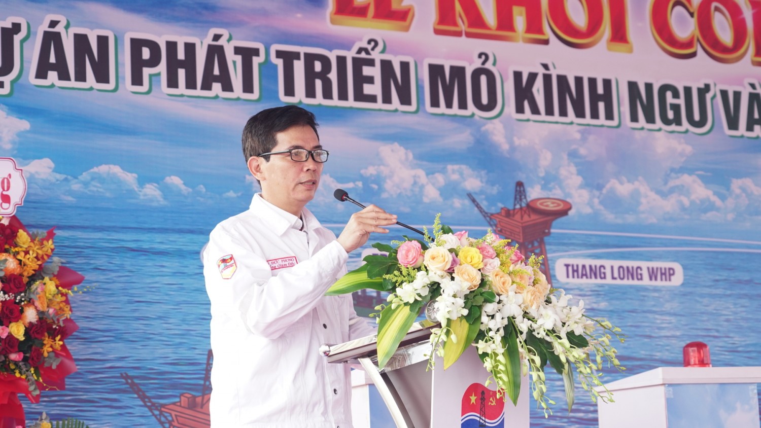 Khởi công Dự án phát triển mỏ Kình Ngư Vàng, Lô 01/10&02/10