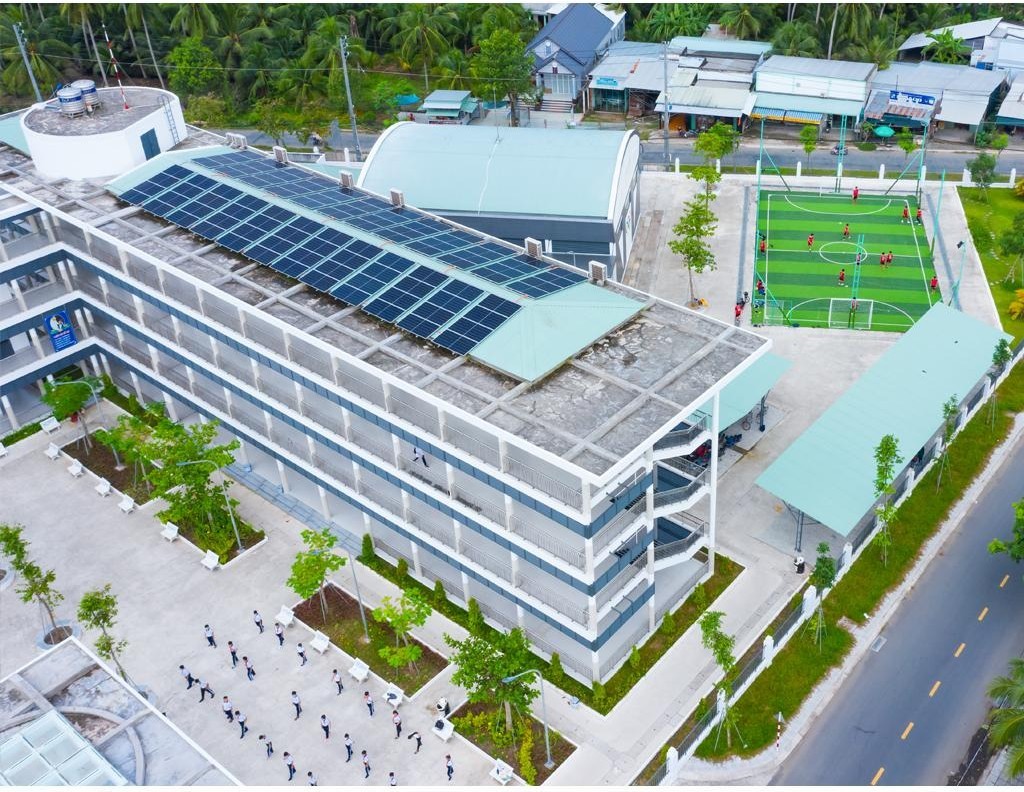 Đẩy nhanh lắp điện mặt trời mái nhà tại công sở, trường học, bệnh viện Đẩy nhanh lắp điện mặt trời mái nhà tại công sở, trường học, bệnh viện