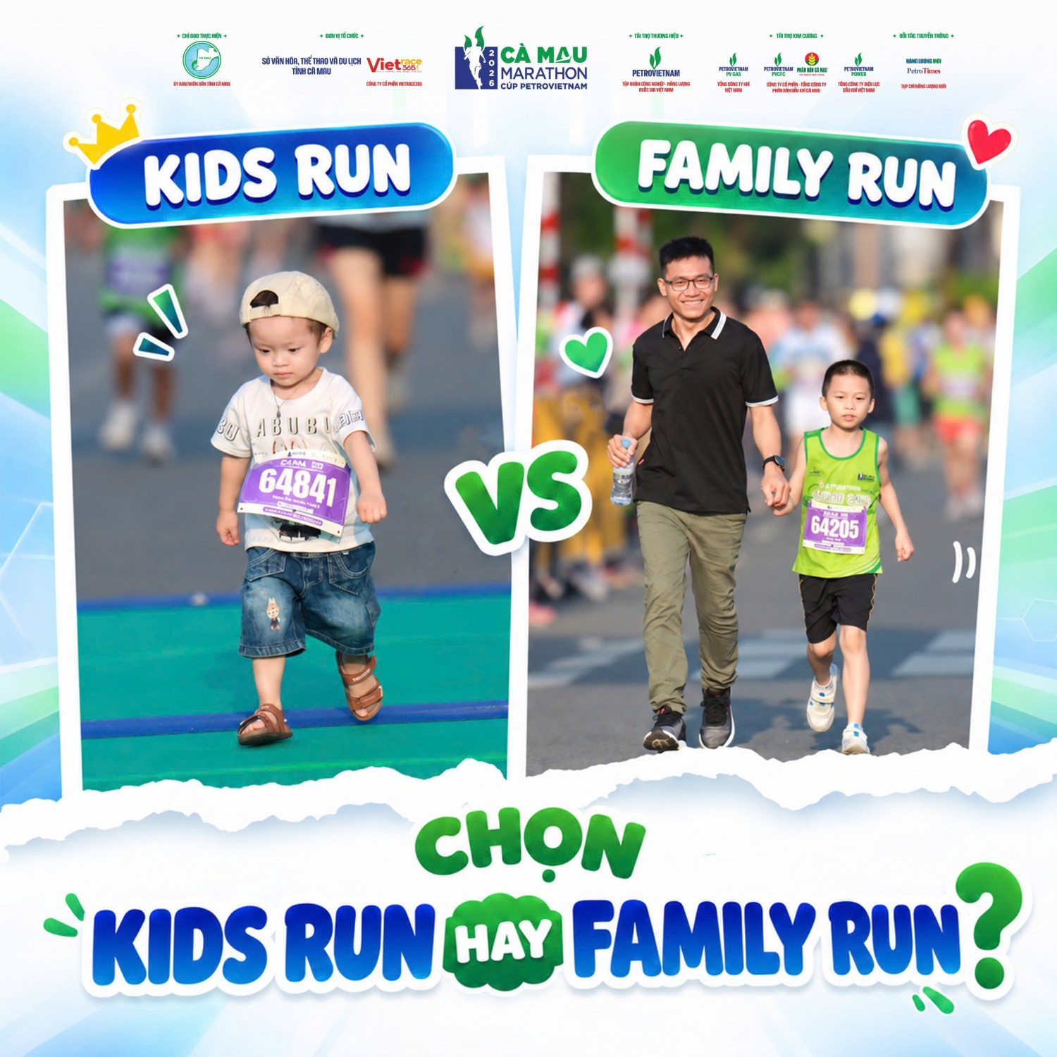 Cà Mau Marathon 2026 - Cúp PETROVIETNAM mở rộng ngày hội chạy bộ cho cả gia đình