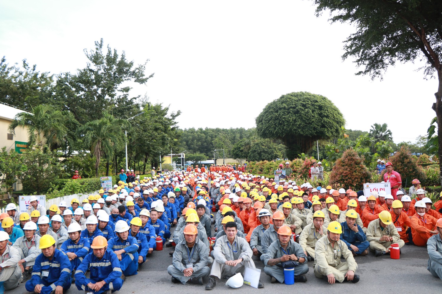 [Chùm ảnh] Những khoảnh khắc trên công trường BDTT Nhà máy Đạm Cà Mau
