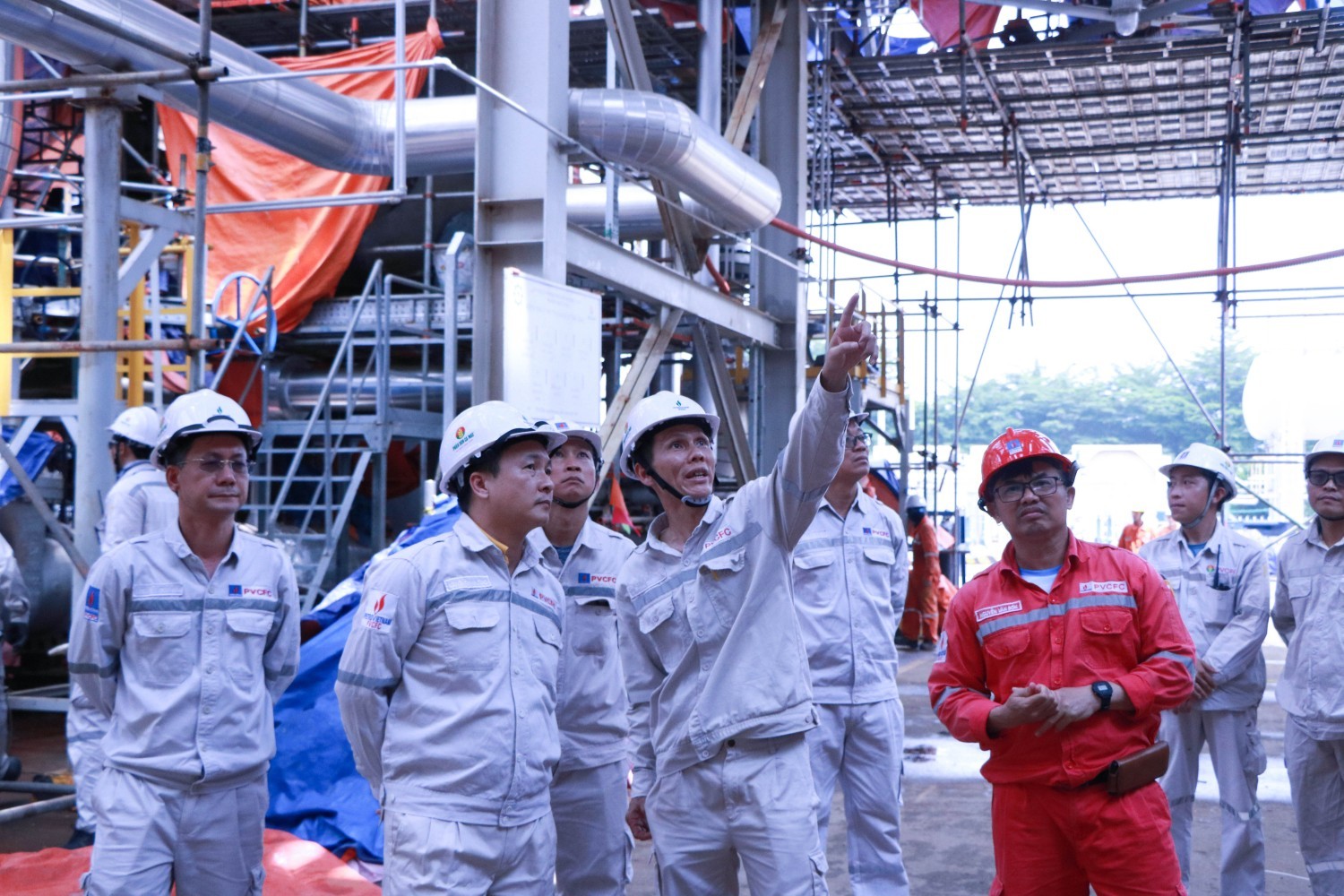 [Chùm ảnh] Những khoảnh khắc trên công trường BDTT Nhà máy Đạm Cà Mau