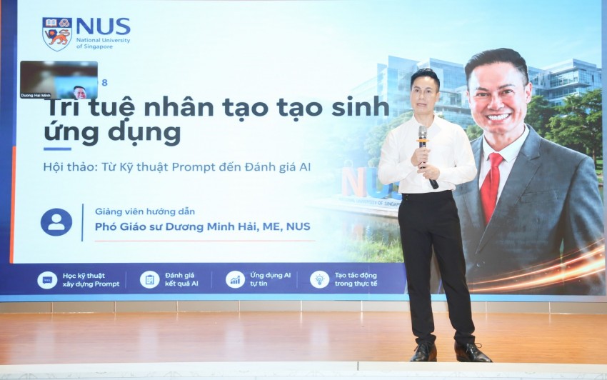 PVU tổ chức đào tạo nâng cao năng lực ứng dụng AI trong giảng dạy và học tập