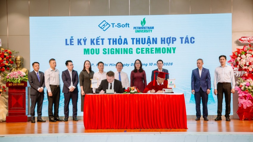 PVU đẩy mạnh hợp tác chiến lược toàn diện với PVEP và đối tác công nghệ quốc tế T-Soft