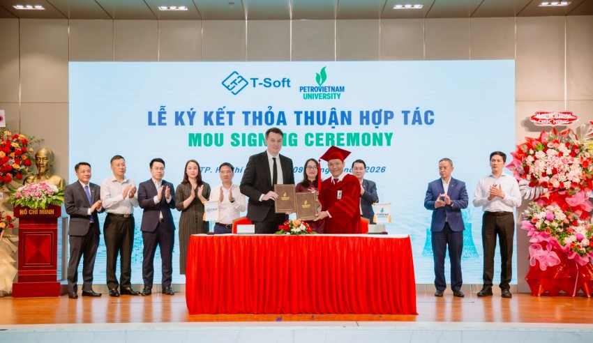 PVU đẩy mạnh hợp tác chiến lược toàn diện với PVEP và đối tác công nghệ quốc tế T-Soft