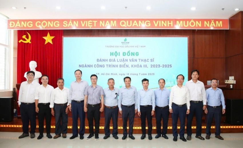 Chương trình đào tạo thạc sĩ Công trình biển tại PVU: Nâng tầm kỹ sư dầu khí và năng lượng ngoài khơi