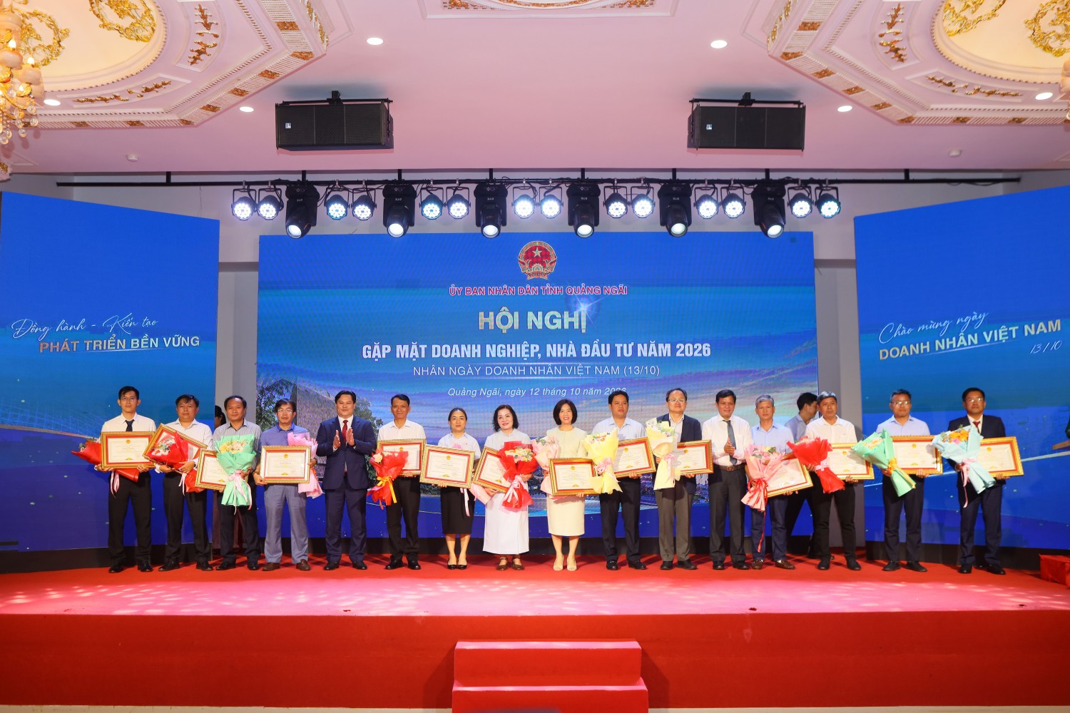 BSR cùng các đơn vị thành viên PETROVIETNAM được vinh danh tại Hội nghị doanh nghiệp Quảng Ngãi 2026