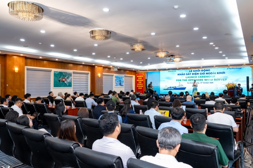 PTSC Marine GS phối hợp cùng Pacifico Energy khởi động khảo sát hai dự án điện gió ngoài khơi tổng công suất 1,8 GW