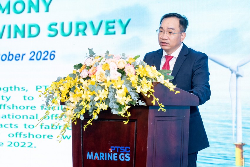 PTSC Marine GS phối hợp cùng Pacifico Energy khởi động khảo sát hai dự án điện gió ngoài khơi tổng công suất 1,8 GW