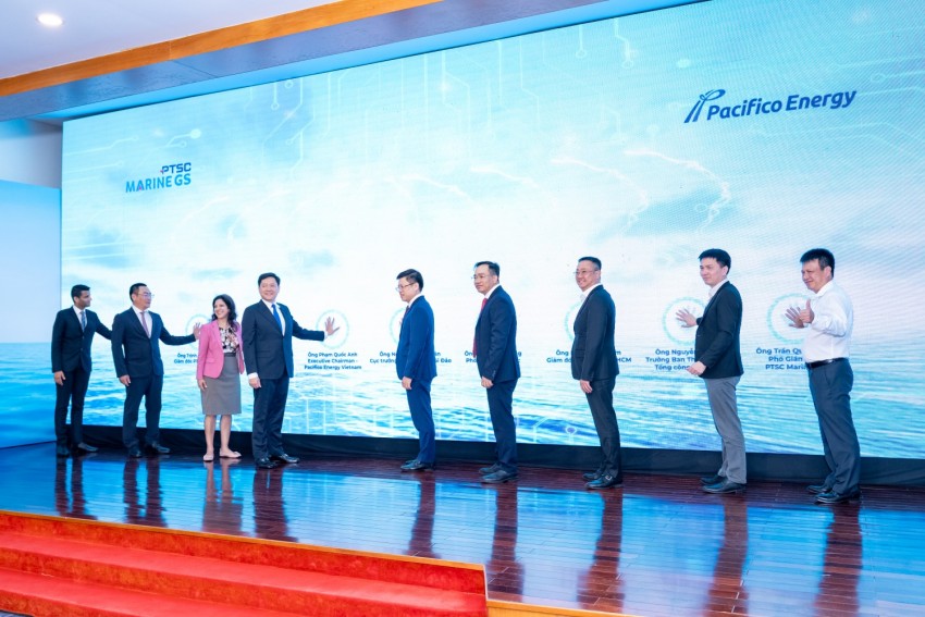PTSC Marine GS phối hợp cùng Pacifico Energy khởi động khảo sát hai dự án điện gió ngoài khơi tổng công suất 1,8 GW