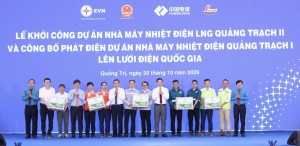 Khởi công dự án Nhà máy nhiệt điện LNG Quảng Trạch II