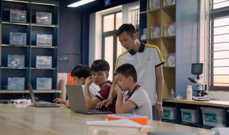[VIDEO] Ứng dụng phòng STEM của các em học sinh trường PETROVIETNAM - Phong Thổ