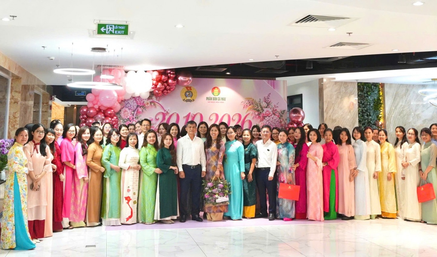 Phụ nữ PVCFC tự tin, tỏa sáng Ngày Phụ nữ Việt Nam
