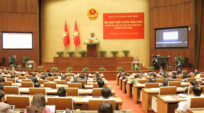 Khai mạc Hội nghị toàn quốc nghiên cứu, học tập, quán triệt, tuyên truyền Nghị quyết Đại hội XIII của Đảng