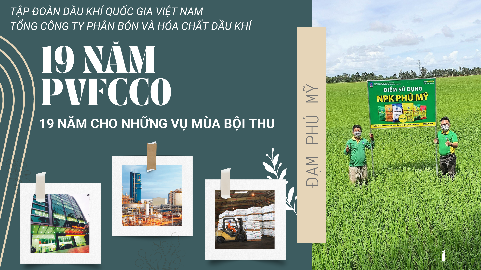 [E-Magazine] 19 năm PVFCCo – 19 năm cho những vụ mùa bội thu