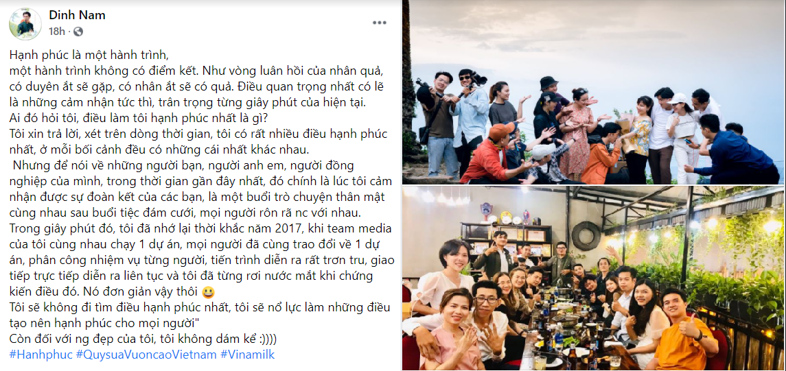 Mạng xã hội tràn ngập hạnh phúc với chương trình ‘triệu ly sữa yêu thương, triệu nụ cười hạnh phúc’ của Vinamilk