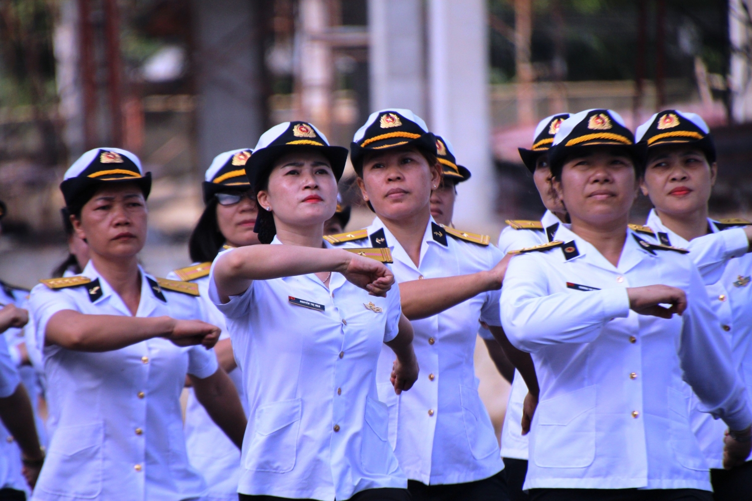 Huấn luyện SSCĐ ở Tàu 11, Lữ đoàn 171 Hải quân, ảnh Mai Thắng