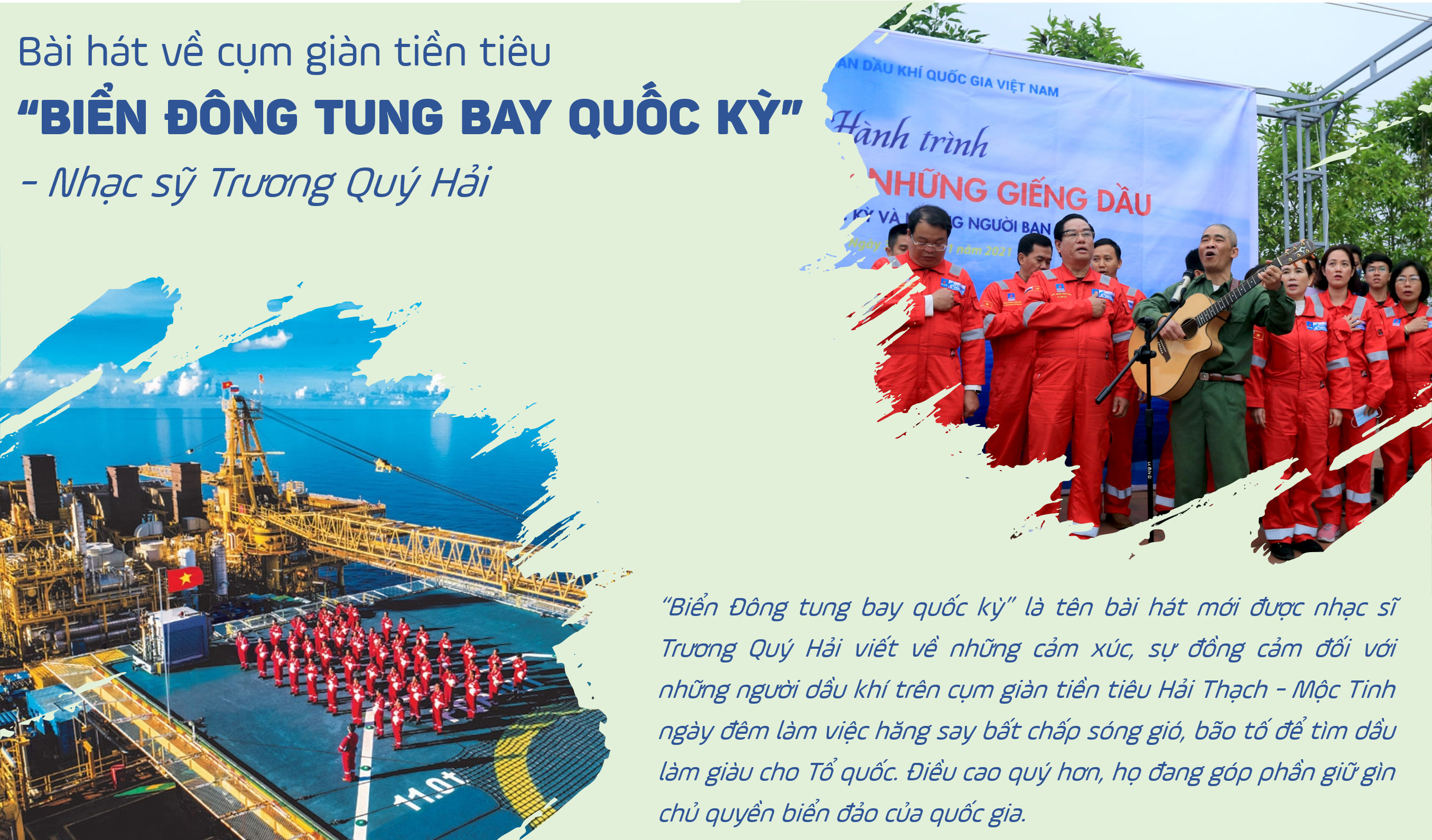 [E-Magazine] Bài hát về cụm giàn tiền tiêu