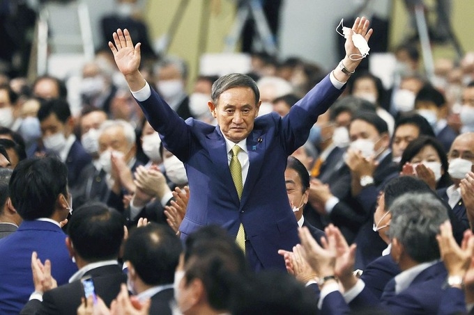 Ông Yoshihide Suga. Ảnh: Reuters. 5726-im-232148-1600194721-7739-1600194940