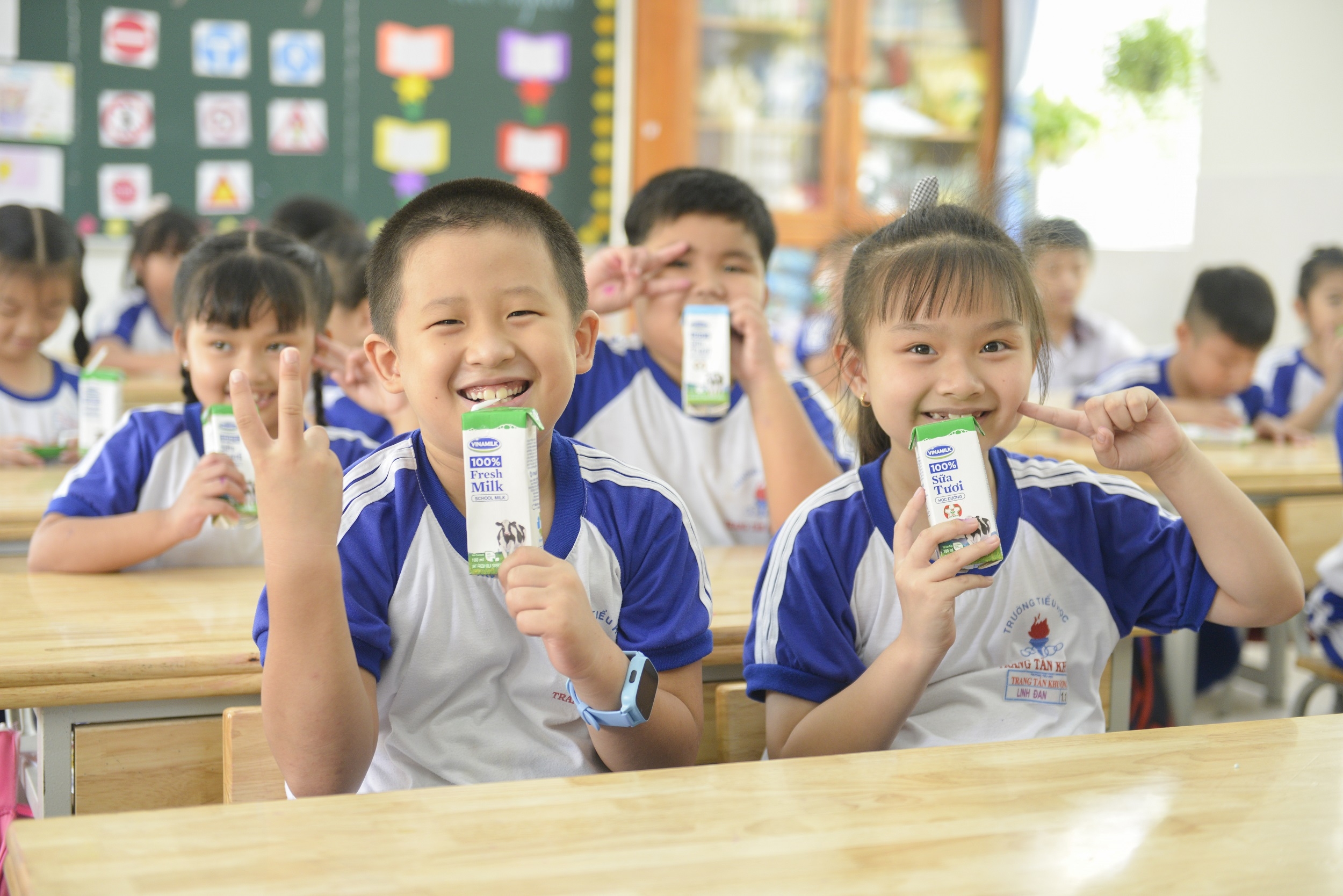 Chương trình Sữa học đường   Nỗ lực chăm sóc dinh dưỡng vì sự phát triển của trẻ em trên toàn cầu