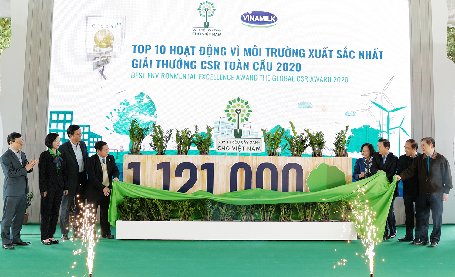 Vinamilk vững vàng vị trí dẫn đầu Top 100 doanh nghiệp bền vững Việt Nam năm 2020