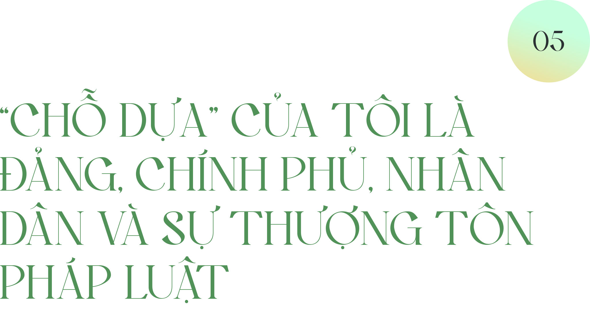 Người được chọn cho sứ mệnh mở đường đặc biệt của Chính phủ Việt Nam - 23