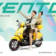 VinFast ra mắt xe máy điện Vento hoàn toàn mới, tốc độ tối đa 80km/h