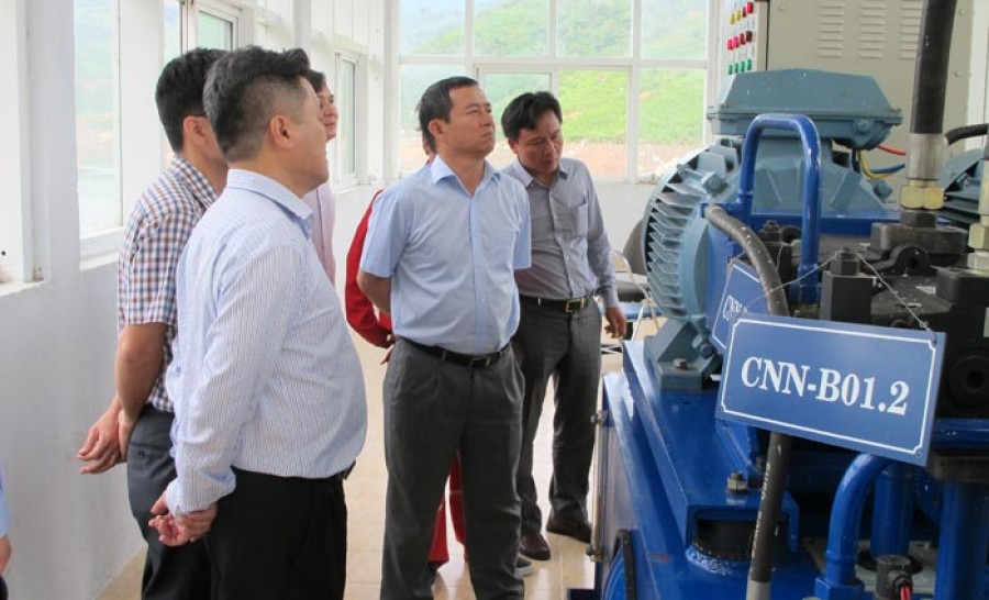 Đoàn công tác PV Power kiểm tra PV Power DHC