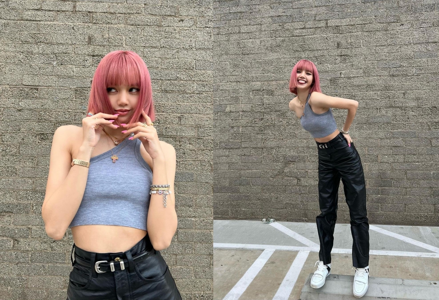 Lisa (BLACKPINK) cực chất trong bộ sưu tập áo croptop sành điệu Lisa (BLACKPINK) cực chất trong bộ sưu tập áo croptop sành điệu